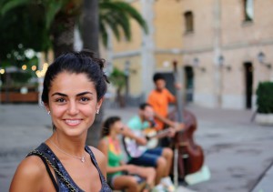 smiling in Barcelona spain casafari