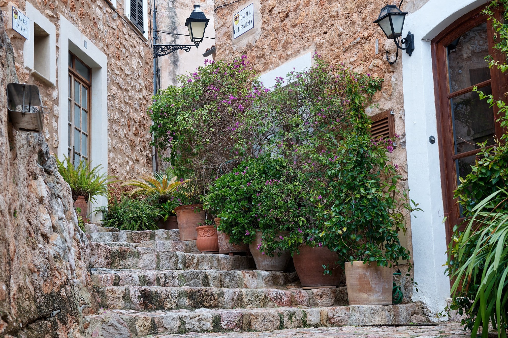 Charming streets of Fornalutx property market.