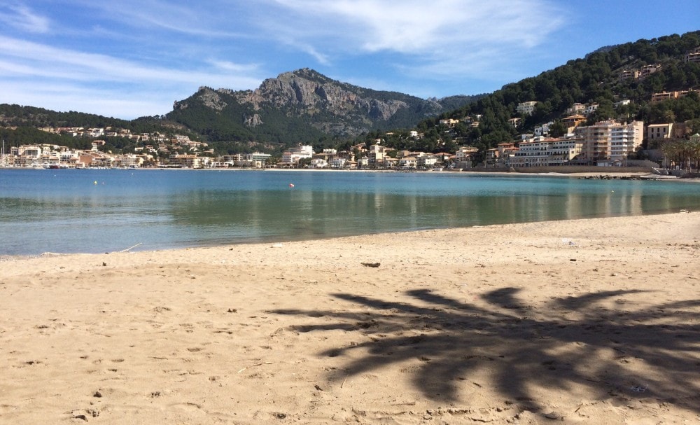 Beachfront apartments of Port Soller property market.