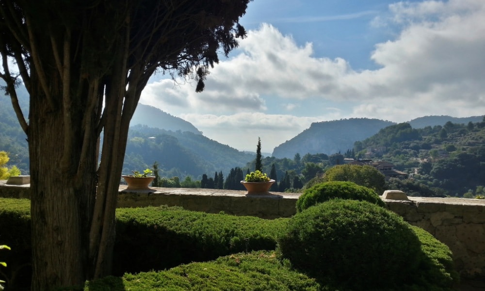 Valldemossa property owners enjoy admiring views from the local monastery.