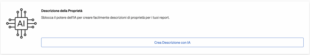 Creazione di descrizioni automatiche per le proprietà all'interno della Ricerca di Immobili