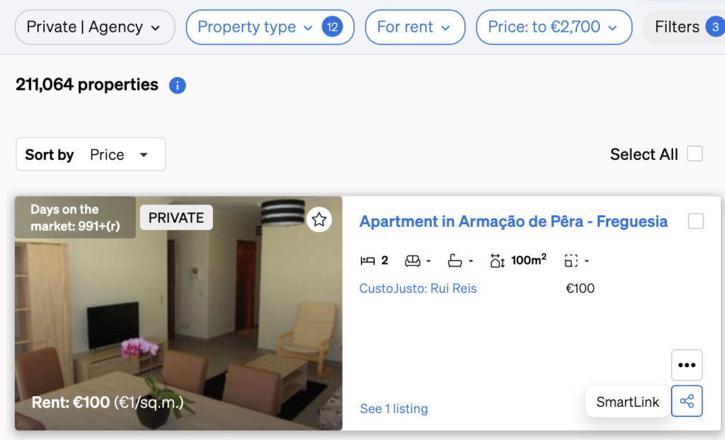 Creating a Smartlink with Property Sourcing