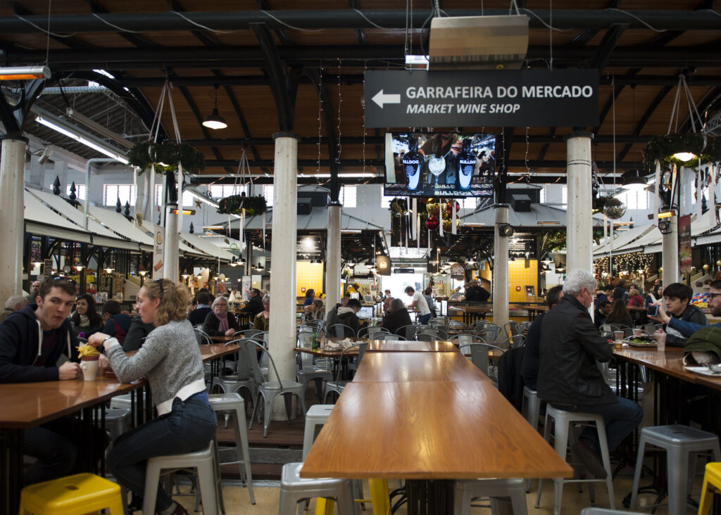 Mercado de Campo de Ourique, Lisboa, Portugal