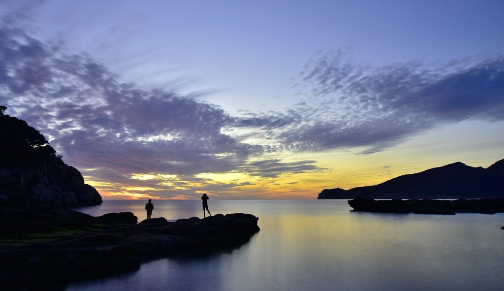 Sunset in Sant Elm, Mallorca