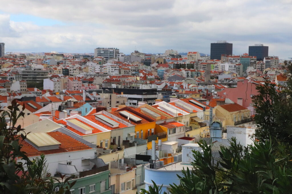 Vista do Miradouro da Penha de França, Lisboa