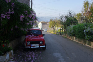 Street in S'Arracó, Mallorca