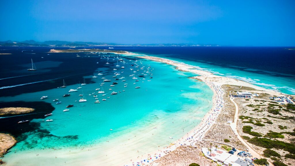 Playa en Formentera, Ibiza, España