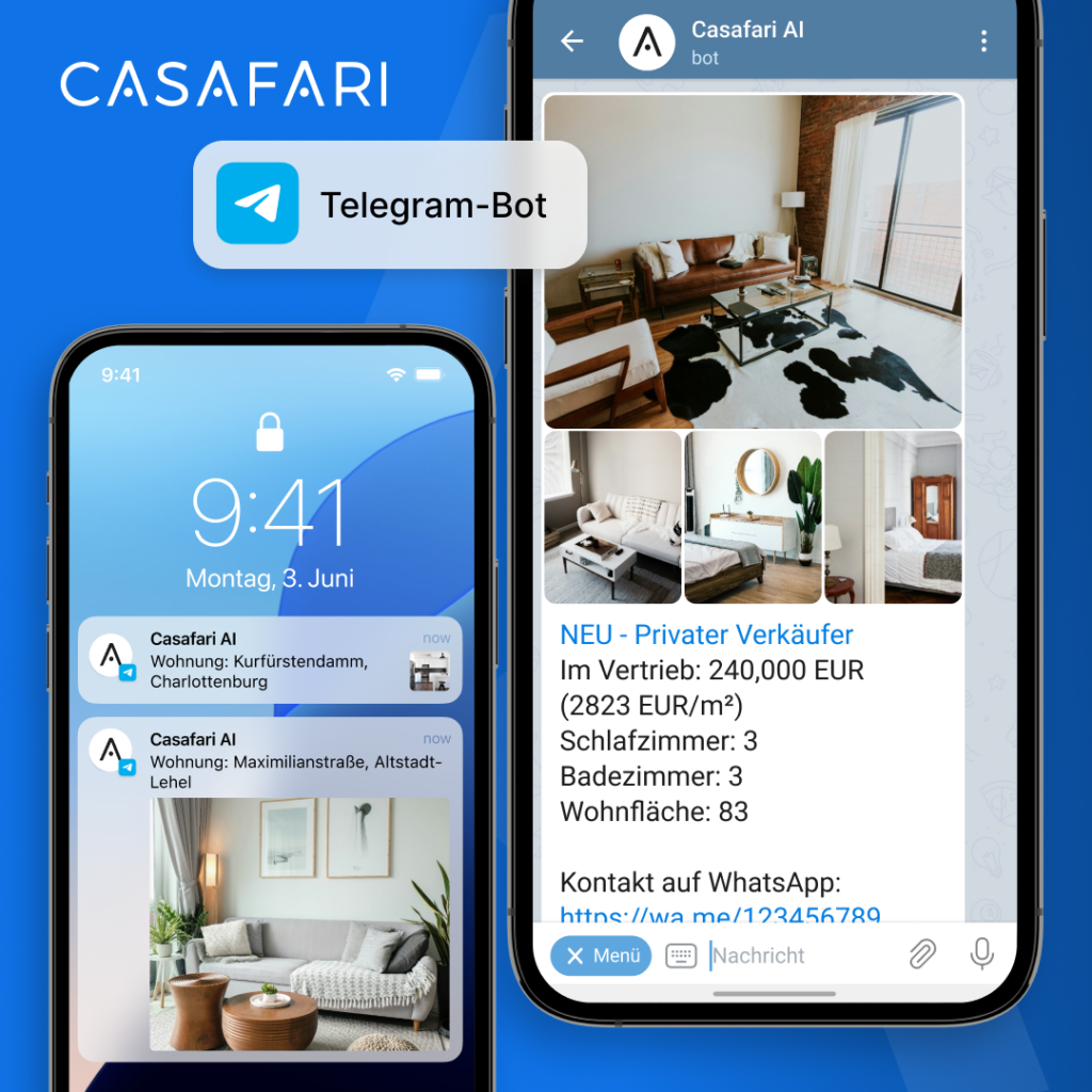 Telegram-Bot von CASAFARI