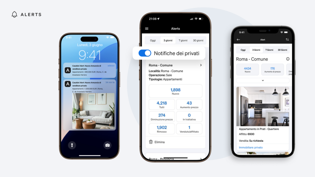 Trovare lead di venditori privati con CASAFARI AI, l'app immobiliare di CASAFARI